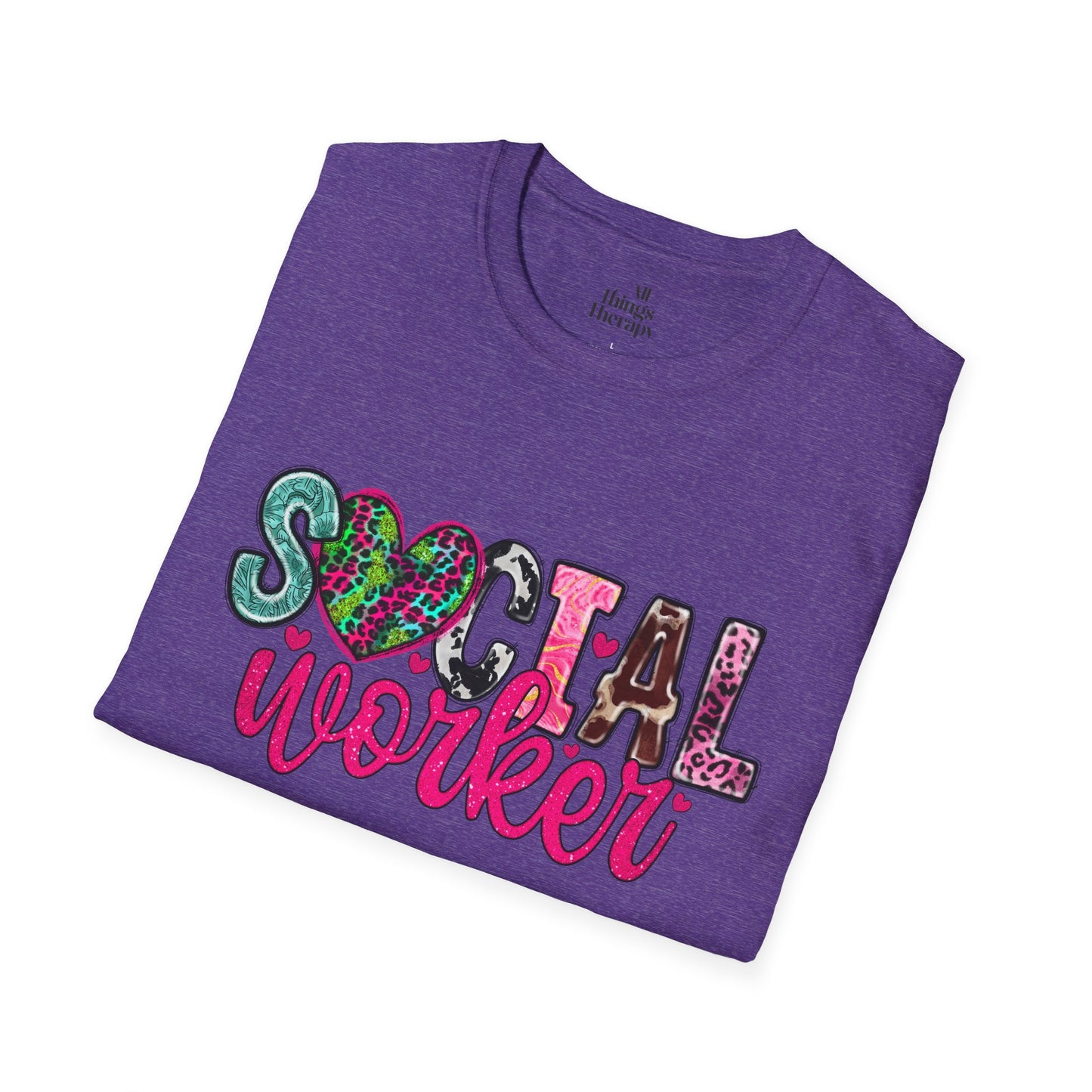 Social Worker Unisex Softstyle T-Shirt