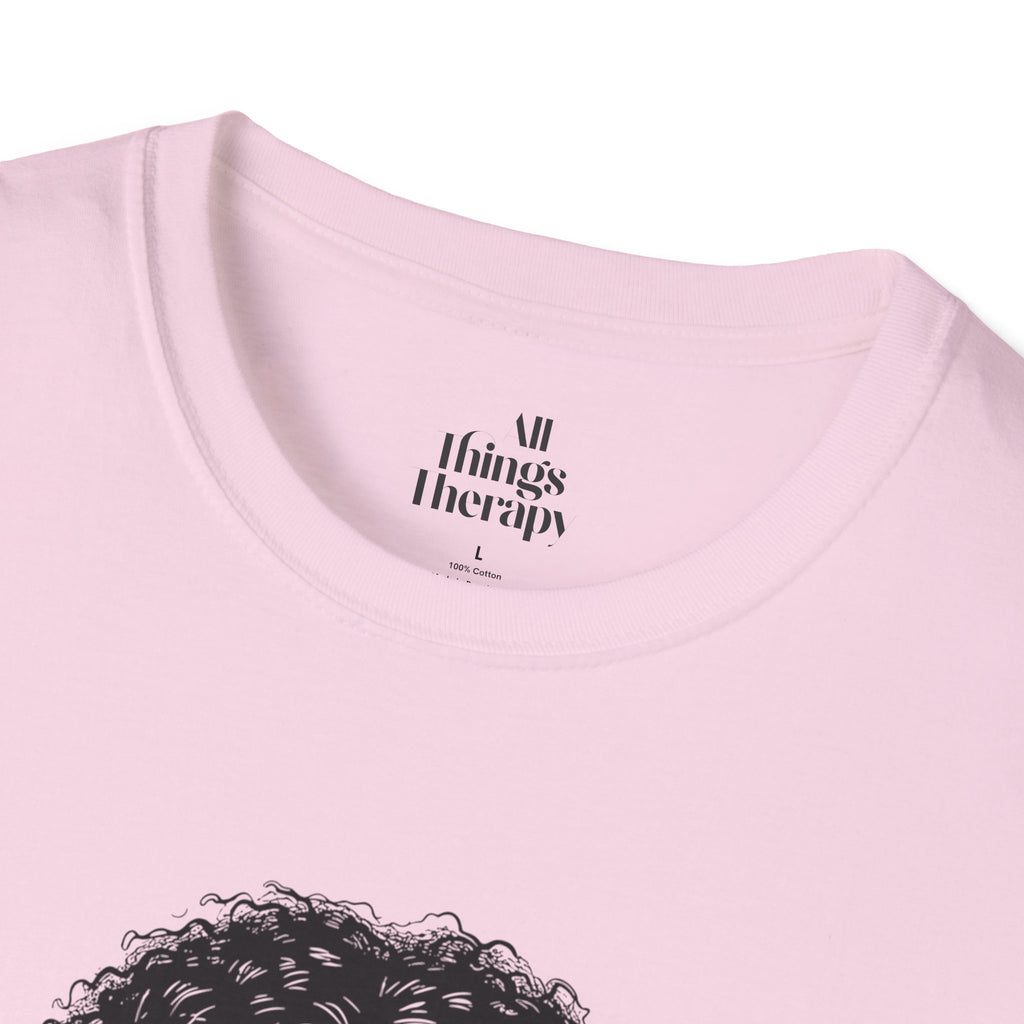 Mental Health Awareness Unisex Softstyle T-Shirt - Positive Vibes Tee