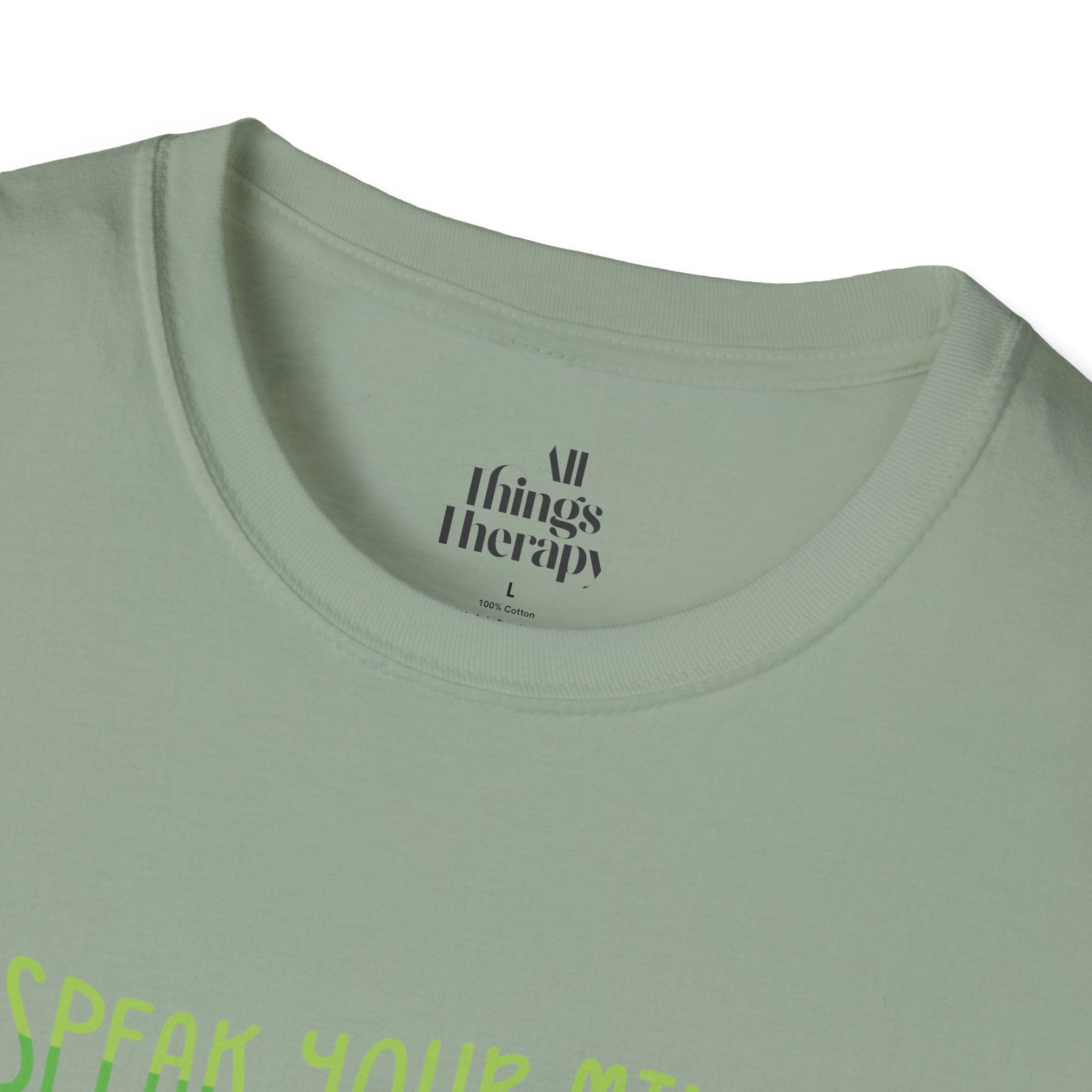 Speak Your Mind Graphic T-Shirt | Unisex Softstyle Tee for Self-Expression