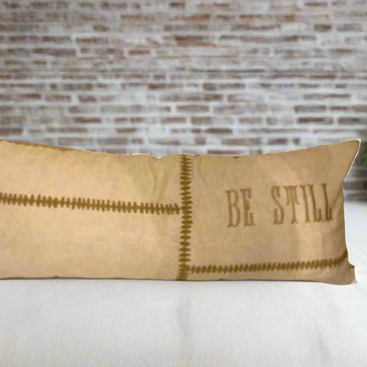 Be Still Throw Pillow