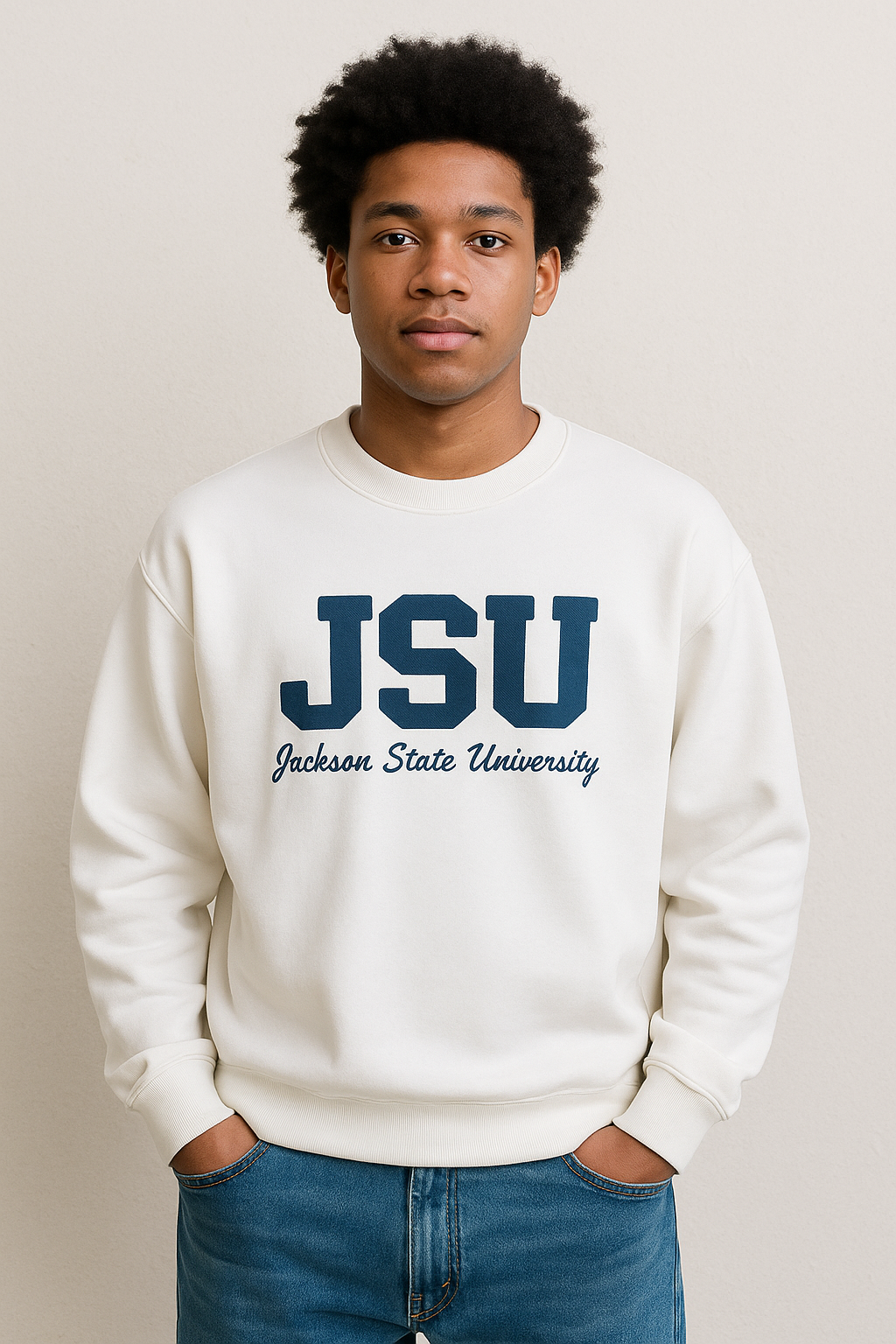 JSU Blue Jean Sweatshirt (Unisex)