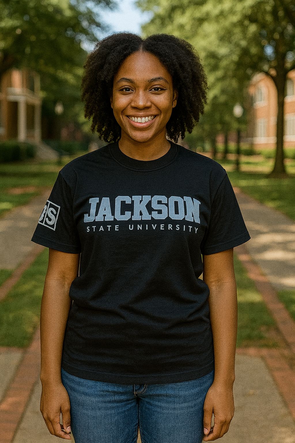 Jackson State University Black Out T-sirt (Unisex)