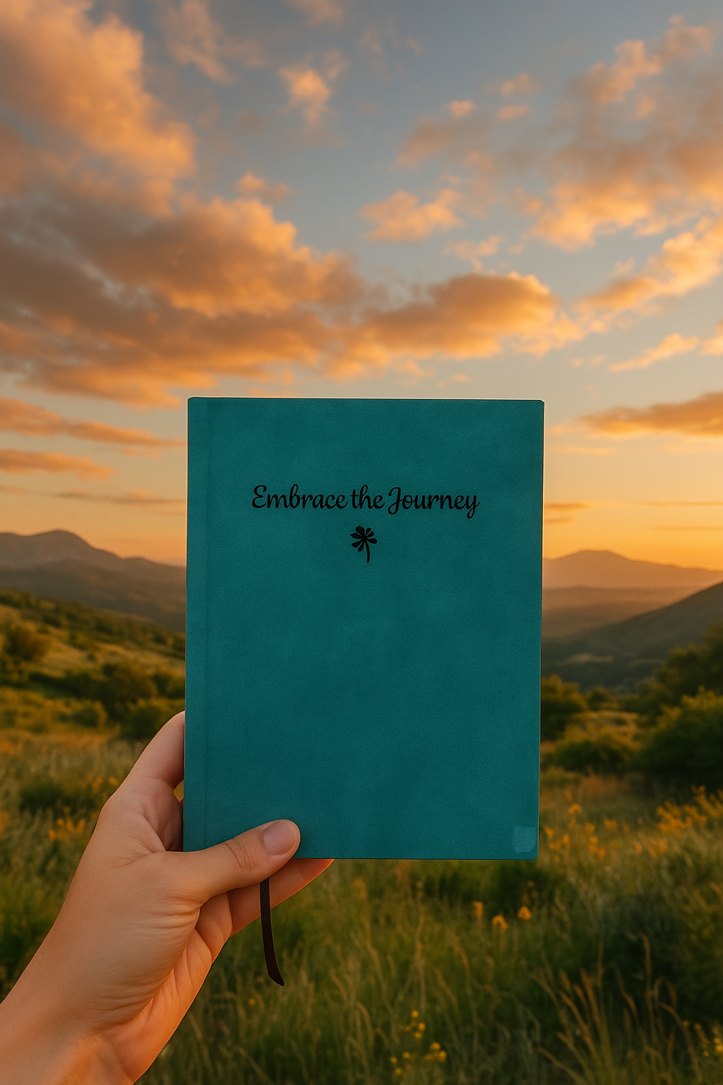 Embrace The Journey Writing Journal