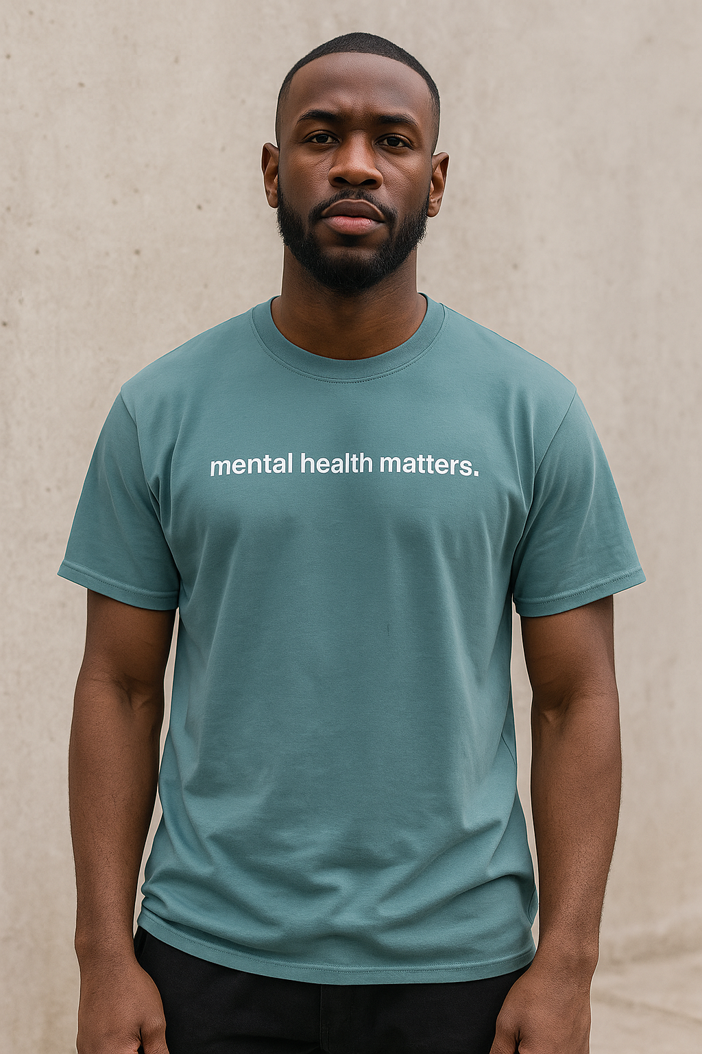 Mental Health Matters Embroidered Tshirt