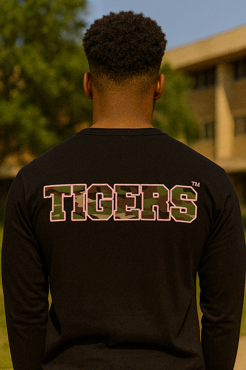 CAMO/BLACK/PINK/OUT LONG SLEEVE T-SHIRT PRE ORDER SHIPS BEFORE NOVEMBER 15