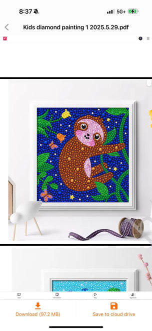 Kids Custom Full Drill 5D Diamond Painting (Copy) (Copy)