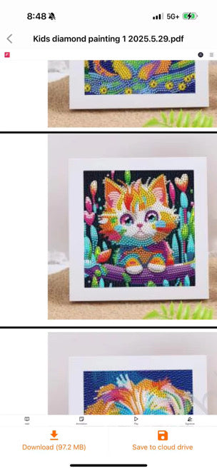 Kids Custom Full Drill 5D Diamond Painting (Copy) (Copy)