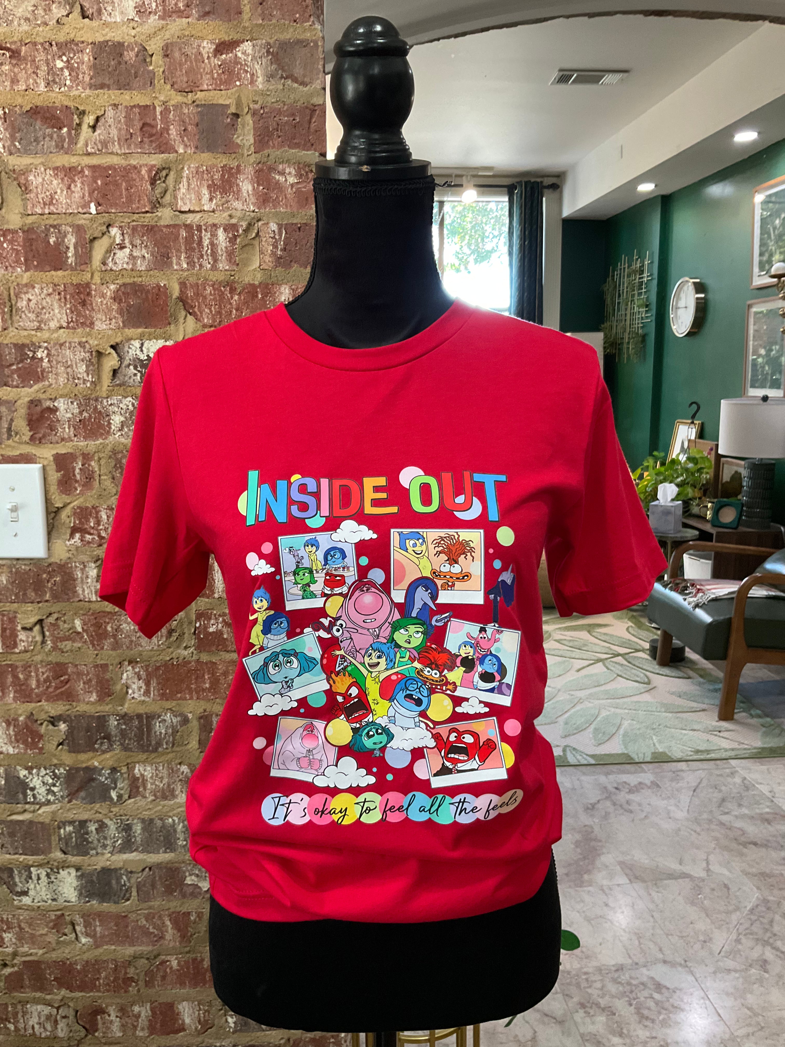 Inside Out Tee (Red)