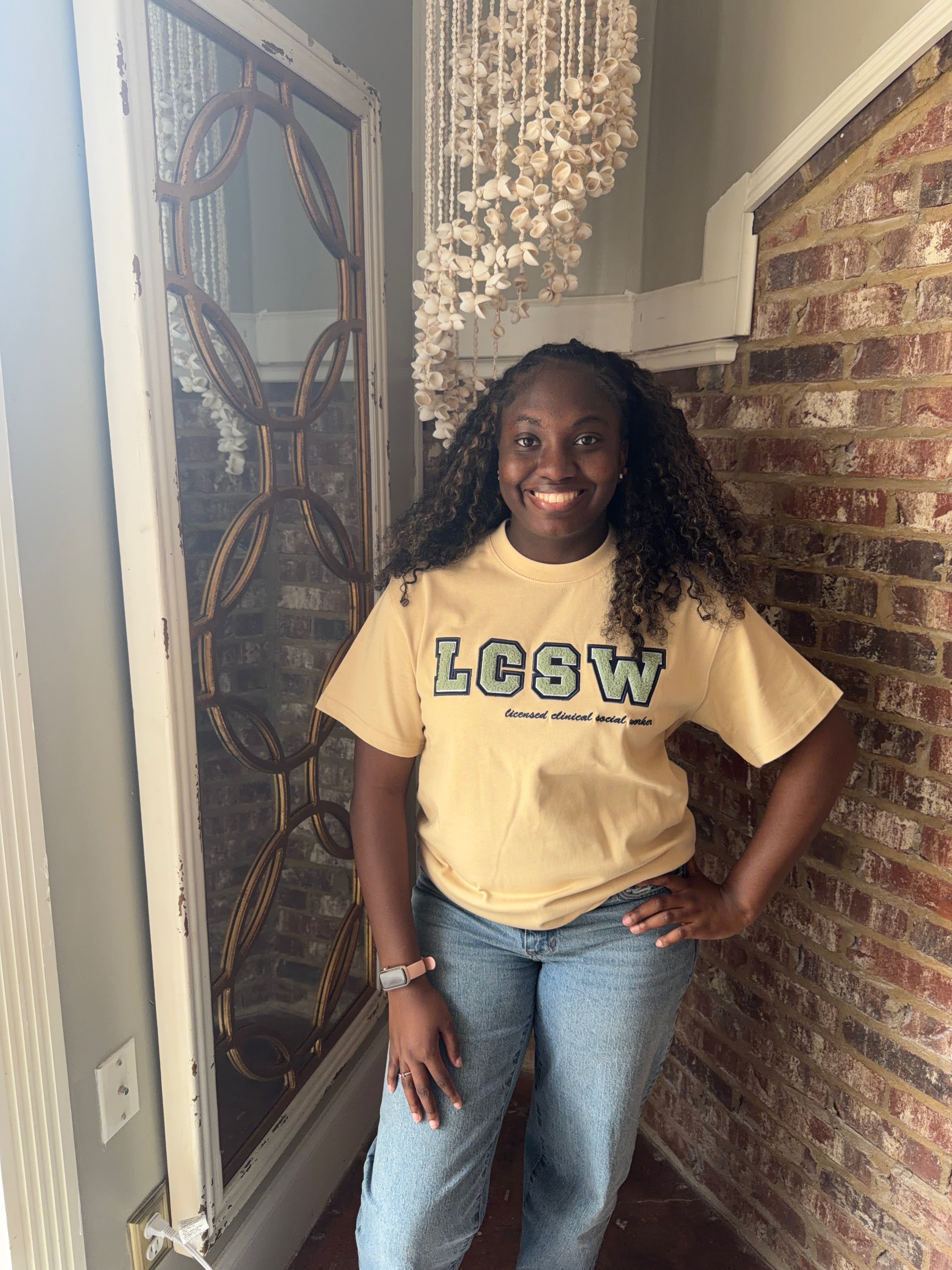 LCSW Chenille Tshirt Unisex
