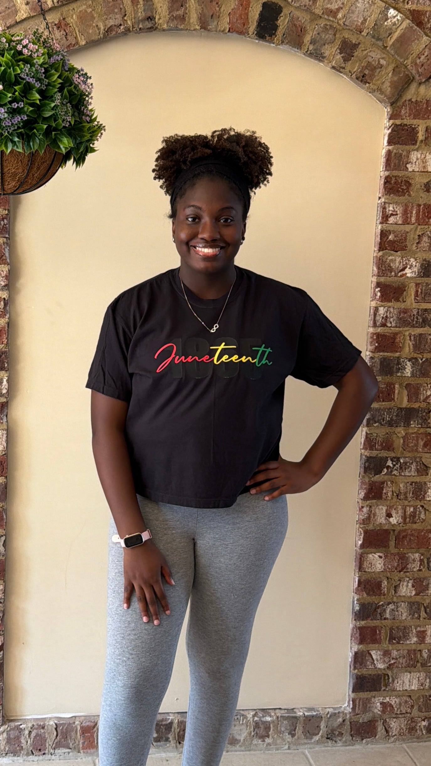 Juneteenth 1865 Cropped Tshirt