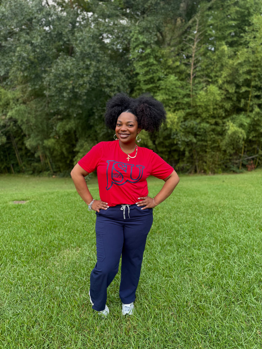 THEE JSU 3D Silicone Lightweight Tee (Red)