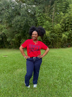 THEE JSU 3D Silicone Lightweight Tee (Red)