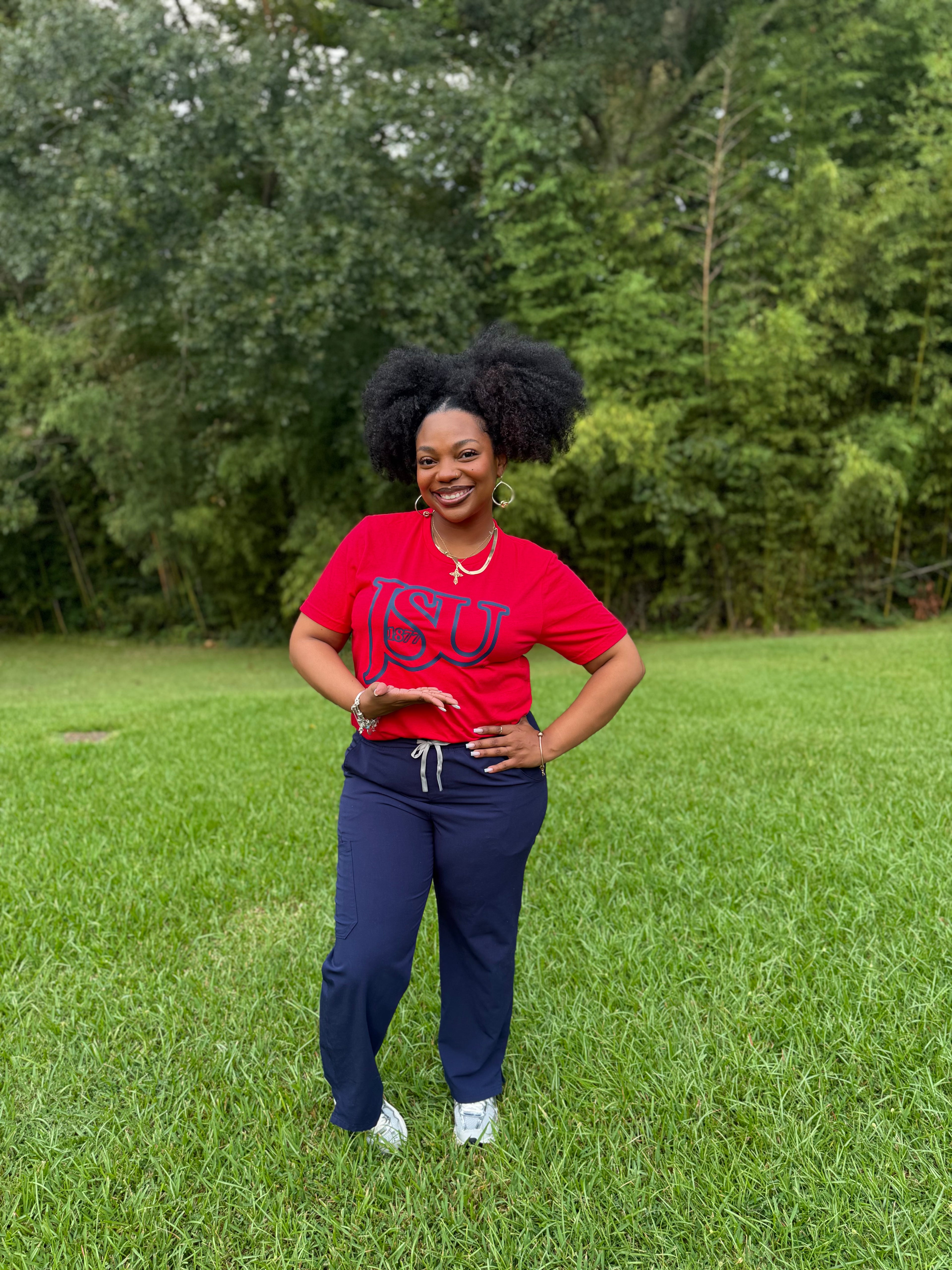 THEE JSU 3D Silicone Lightweight Tee (Red)