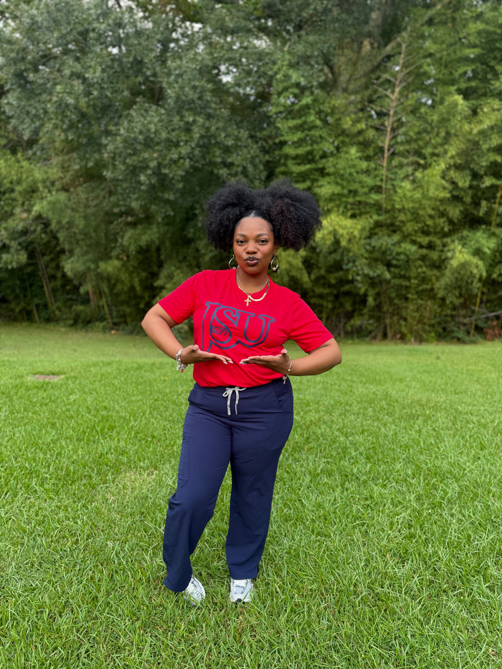 THEE JSU 3D Silicone Lightweight Tee (Red)