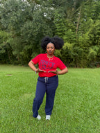 THEE JSU 3D Silicone Lightweight Tee (Red)