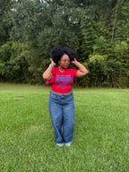 THEE Roar Red Lightweight Tee