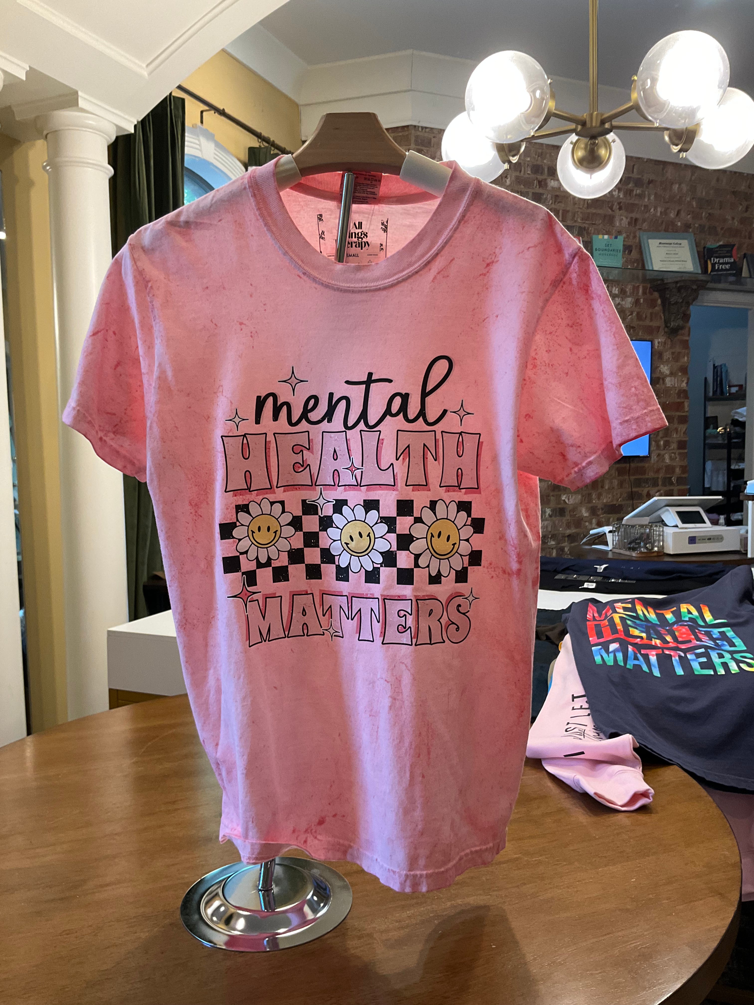 Mental Health Matters Sunflower Tee