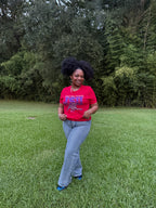 Thee Diamond Roar Lightweight Red Tee