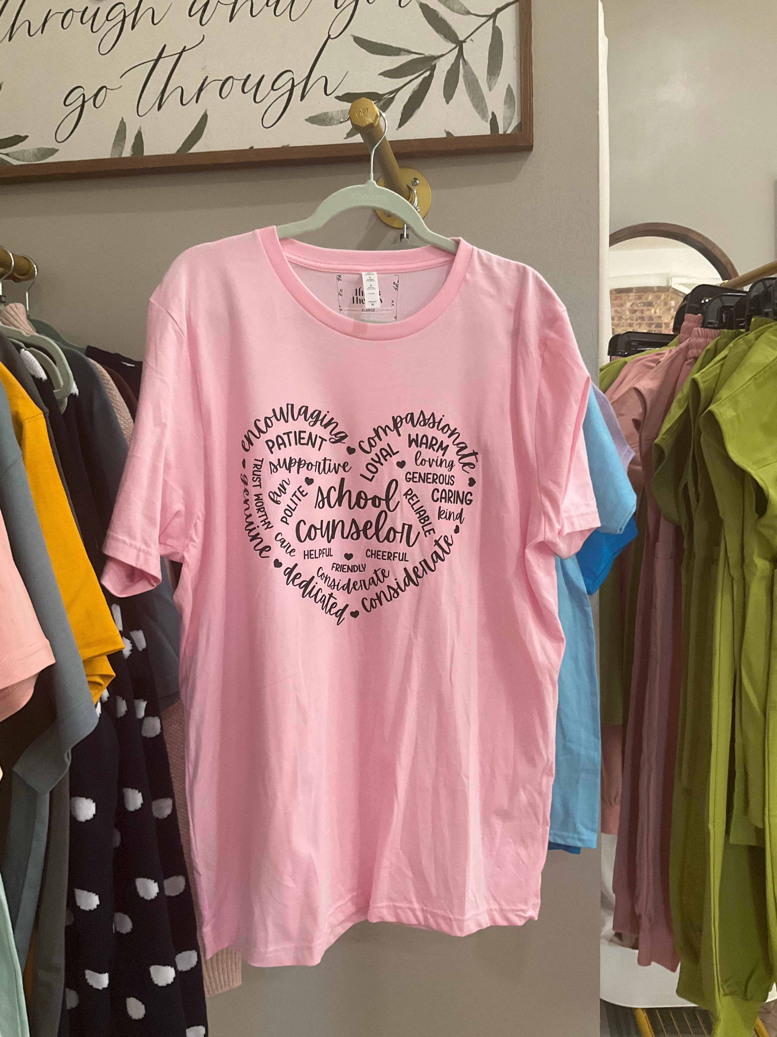 School Counselor Tee