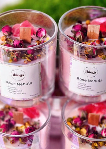 Rose Nebula Essential Candle 7.1 oz