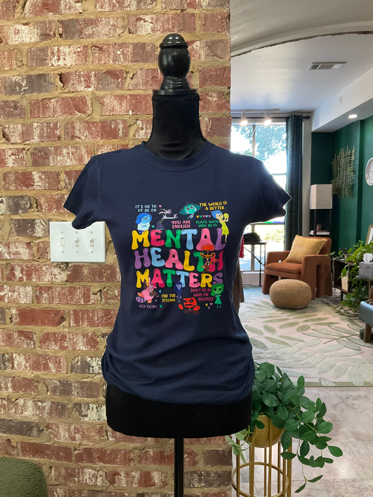 Mental Health Matters Tee Fitted