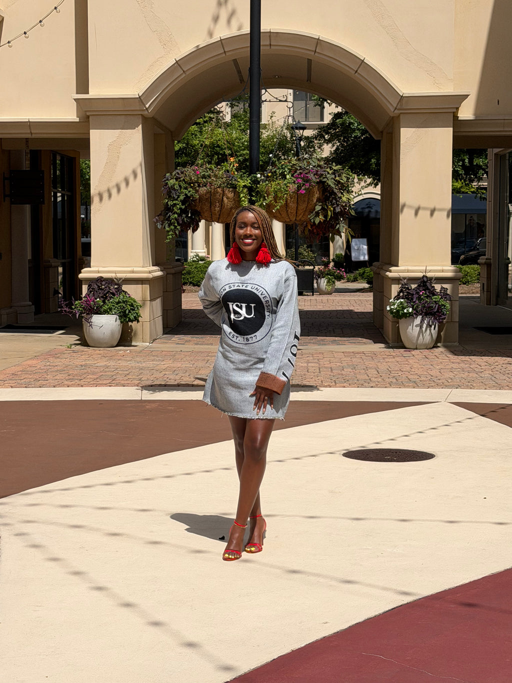 JSU Tapestry Dress (PRE ORDERS ARE SHIPPED APPROXIMATELY 30 DAYS AFTER PURCHASE) This is an estimate and is subject to change!