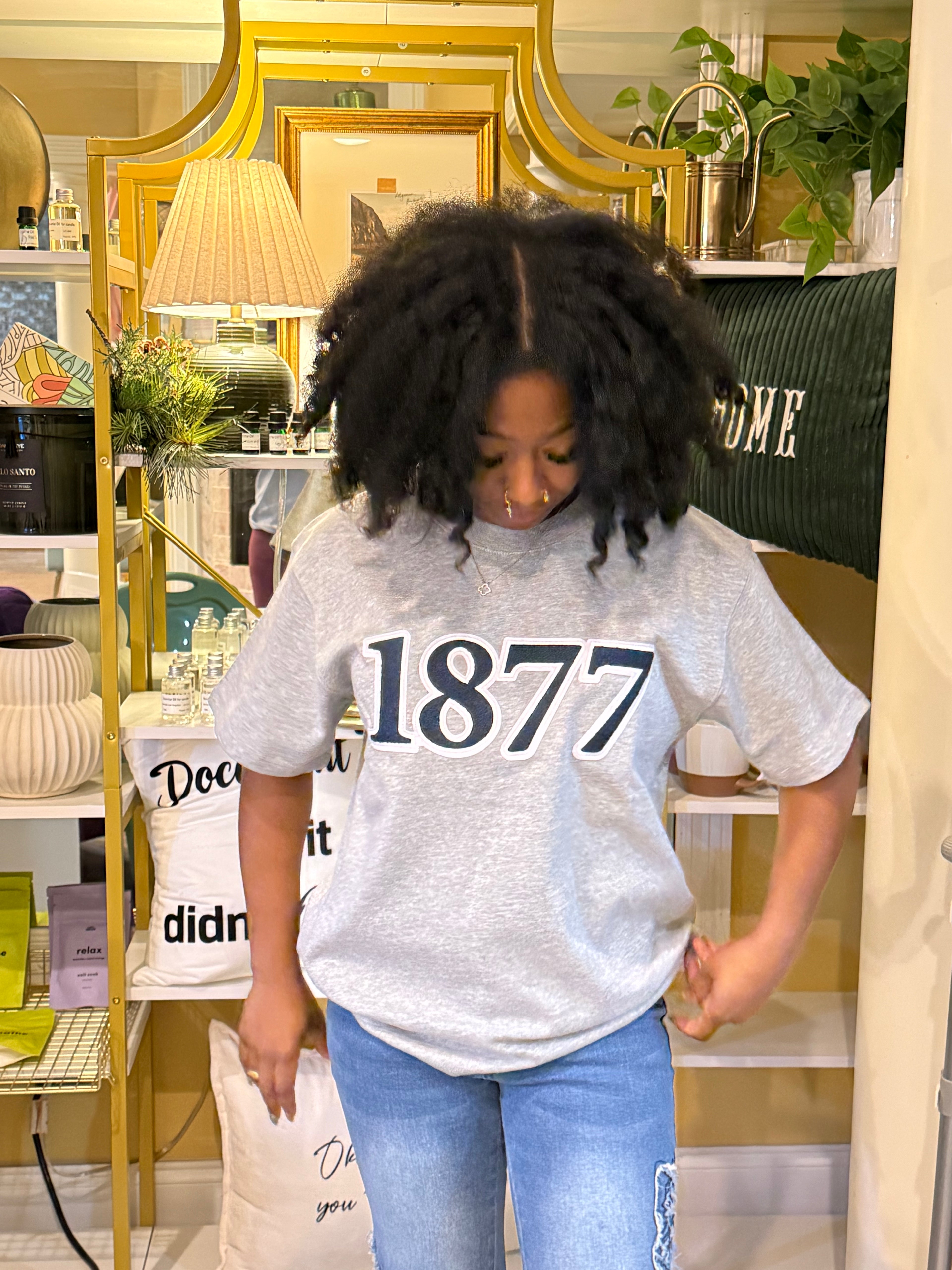 THEE Signature Sport Grey 1877 Luxe Tee