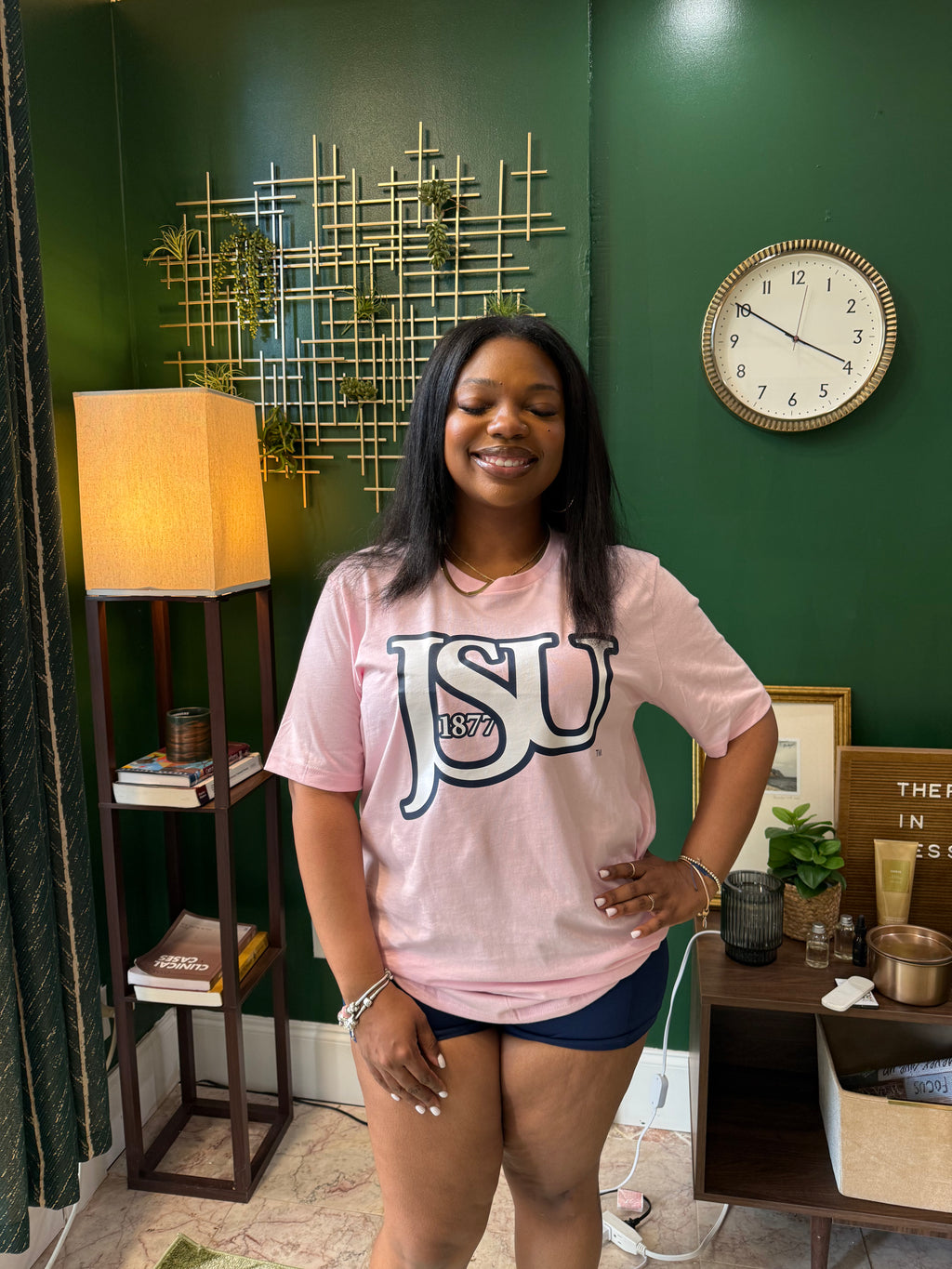 THEE JSU Printed Lightweight Tee