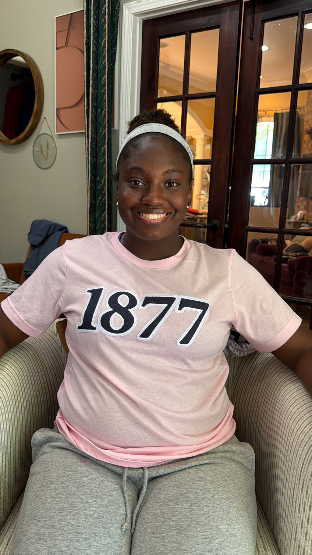 Pretty in Pink 1877 Lightweight Tee