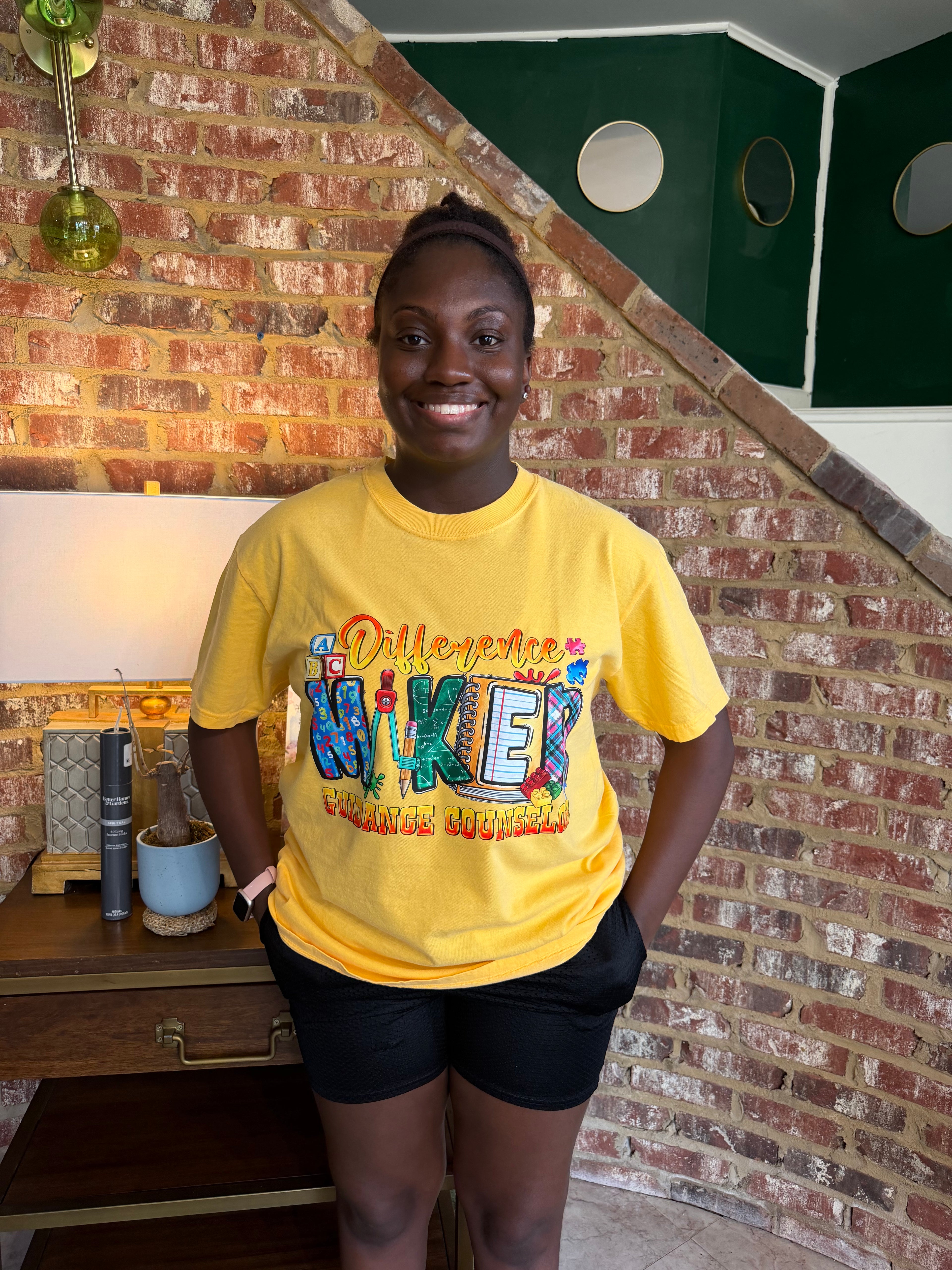 Guidance Counselor Yellow Tee | The Vault Collection