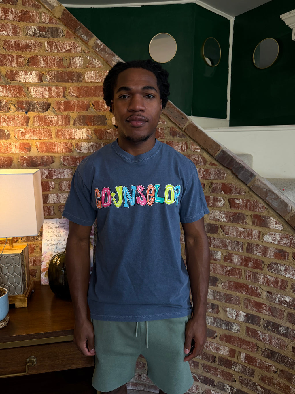 Counselor Tshirt (Blue) | The Vault Collection