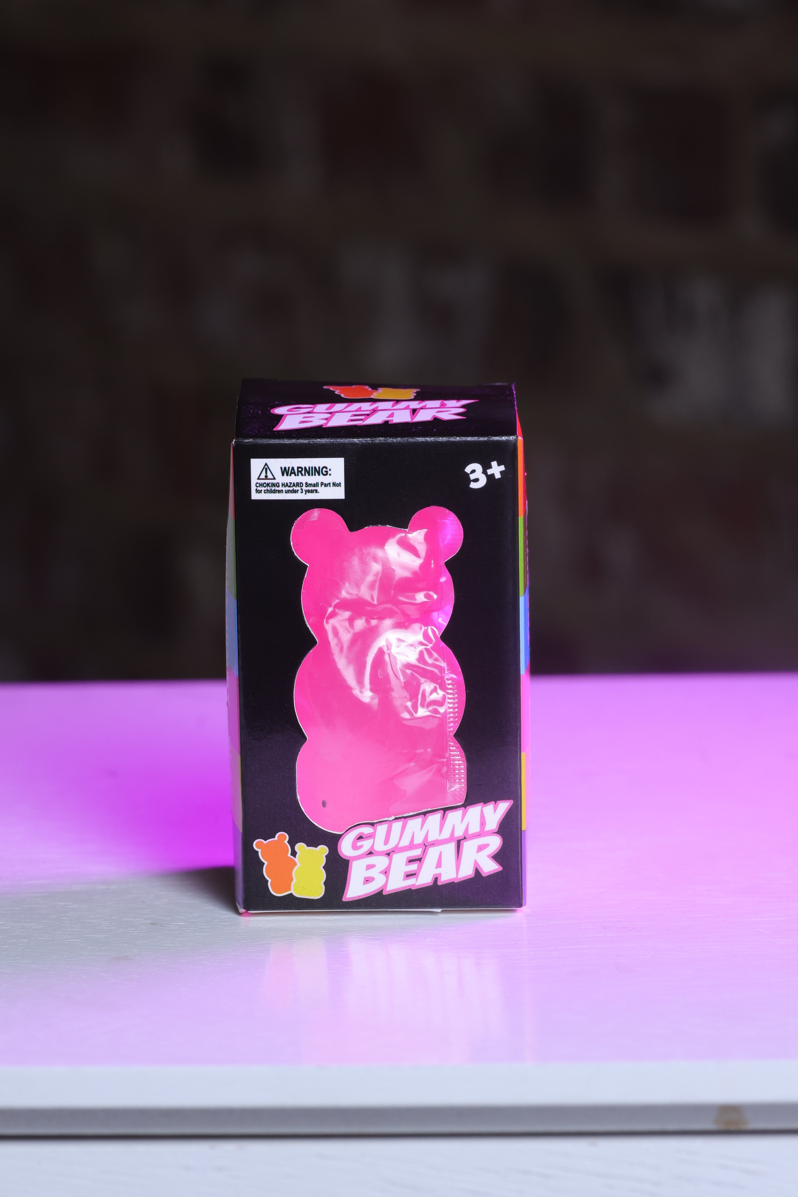 The Squishy Squeezy Gummy Bear for Anxiety