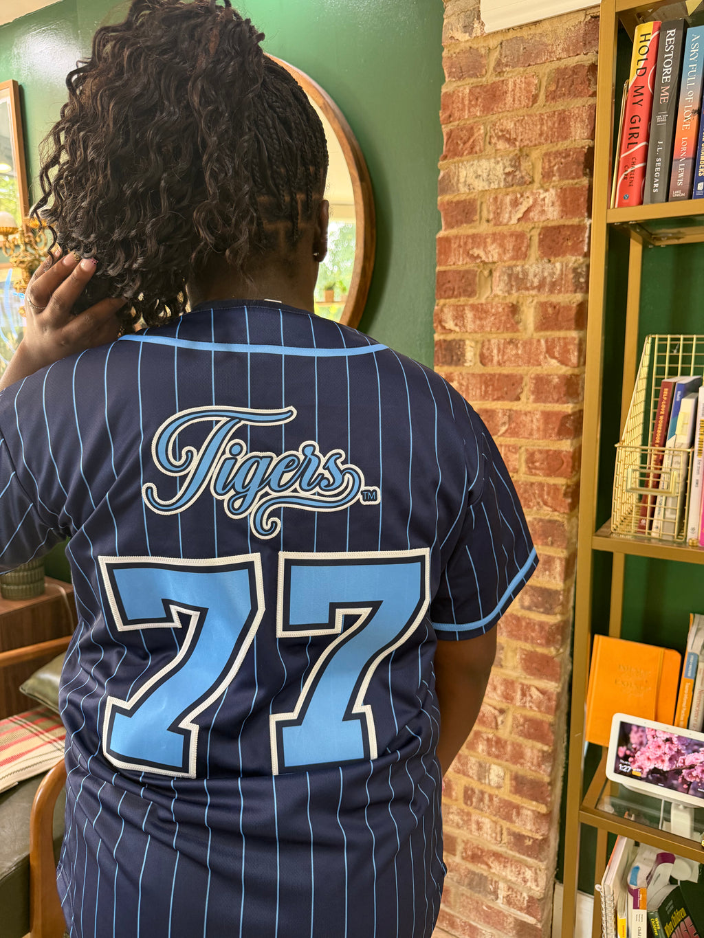 THEE Boom Blue JSU Jersey (WOMENS FIT)