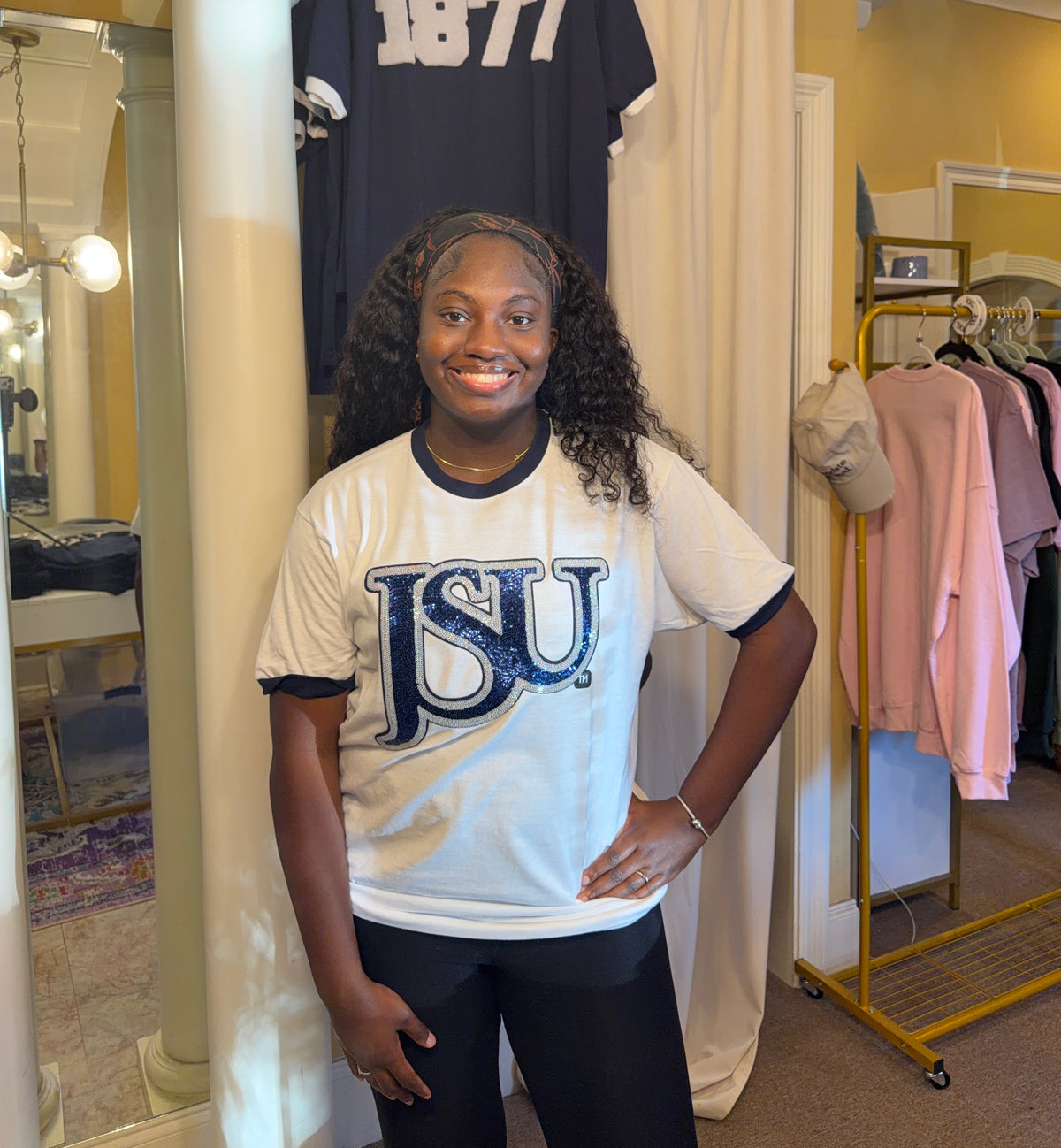 JSU Sequence Blue Collar  Luxe Tee
