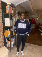 JSU Blue Chenille Sweatshirt