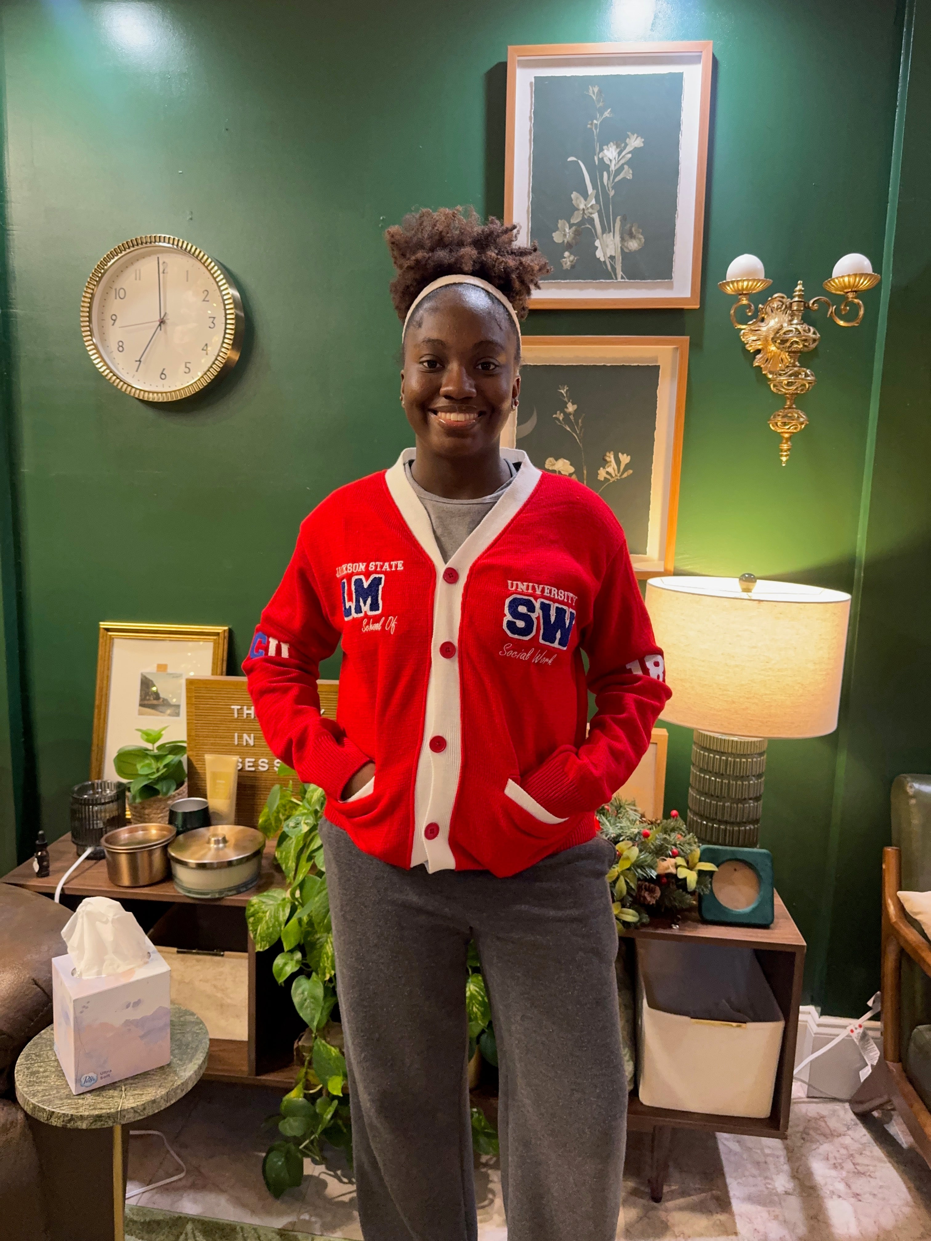 LMSW JSU Cardigan