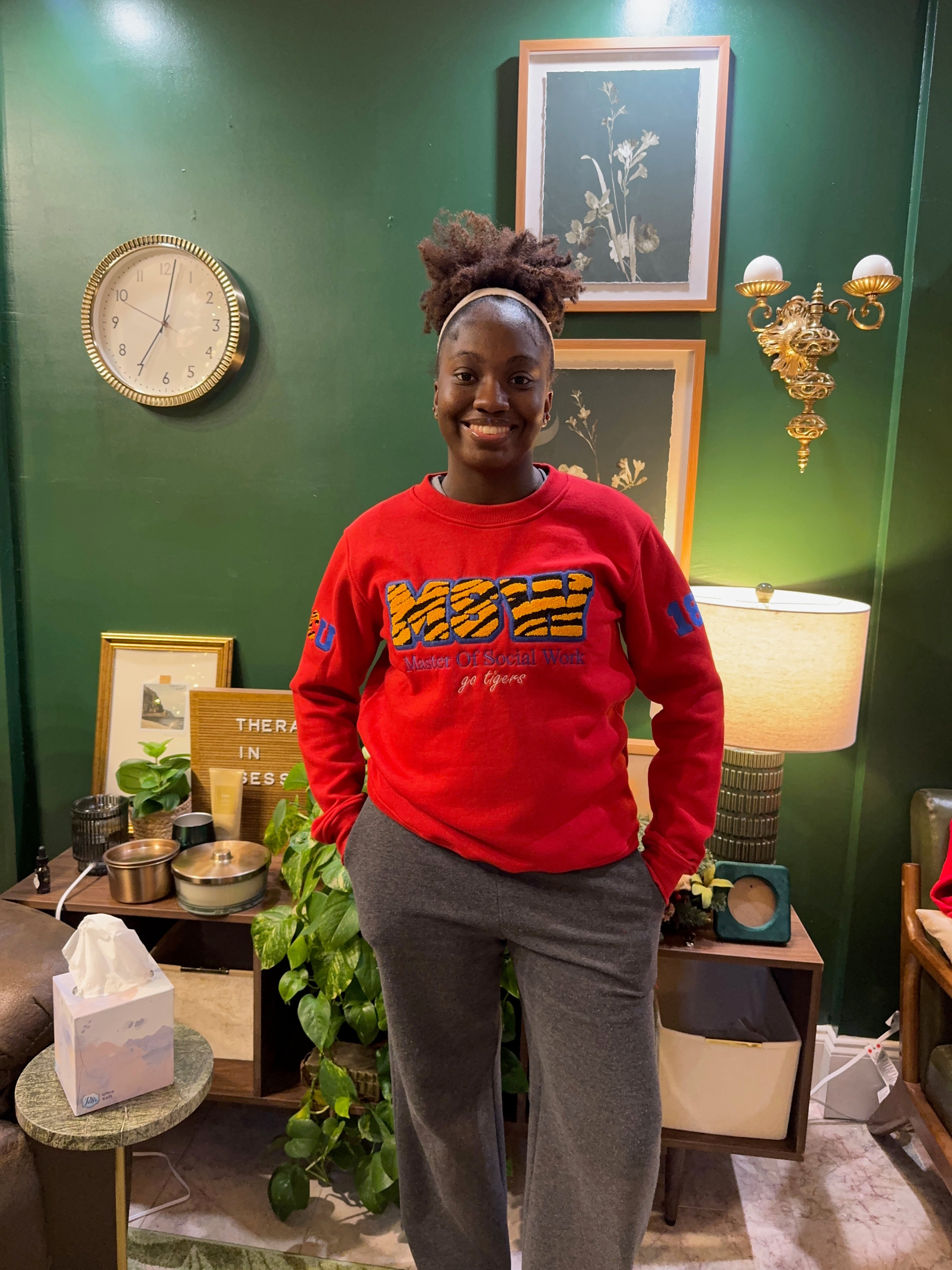 MSW JSU School of Social Work Sweatshirt