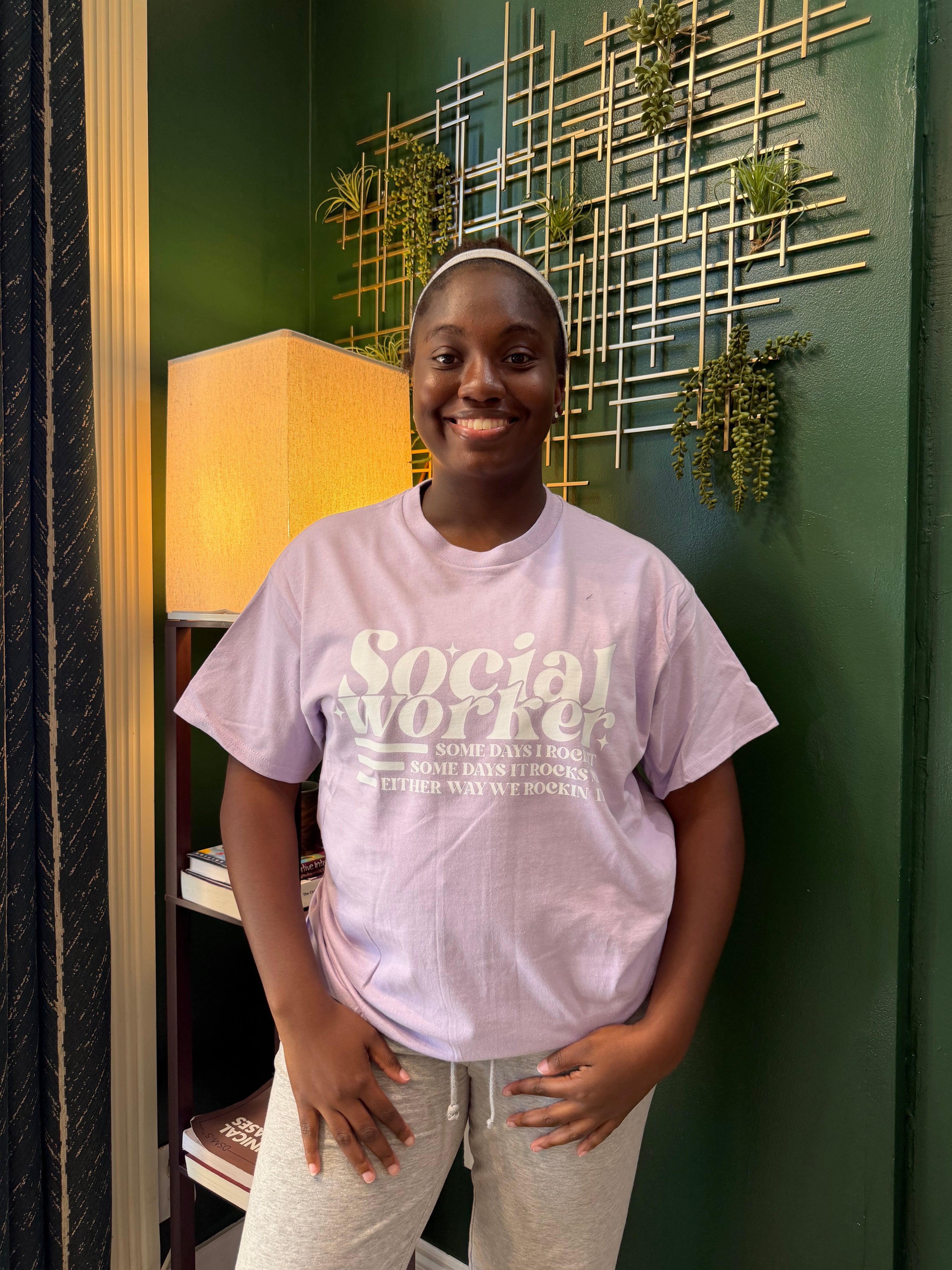 Social Worker Rock It Tee | The Vault Collection