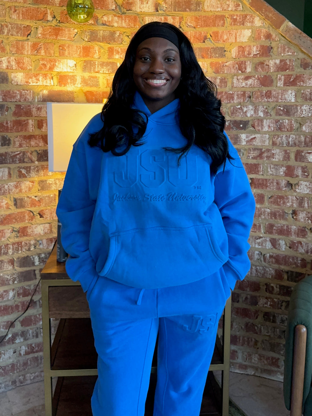 JSU Embossed Jogger Set