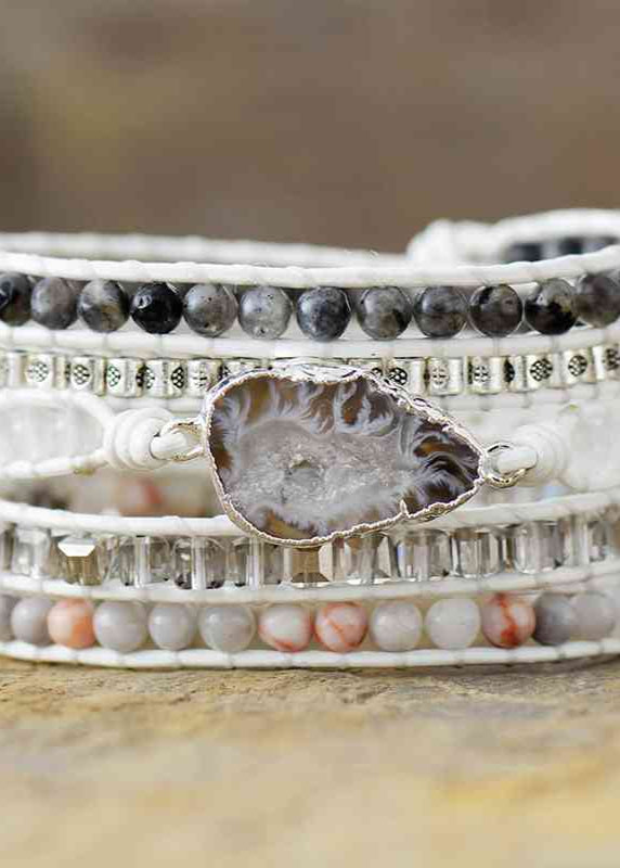 Natural Stone Layered Bracelet