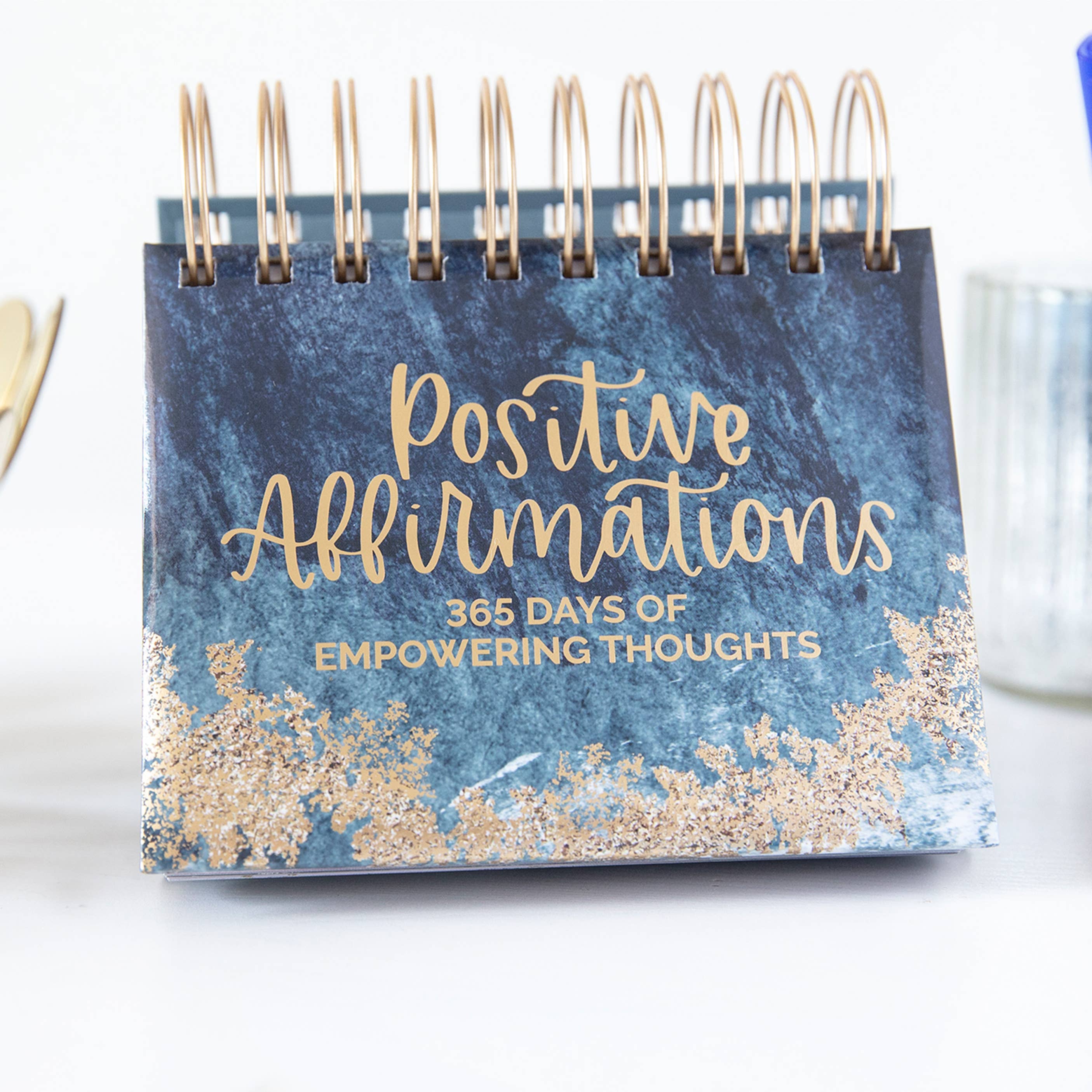 Inspirational Perpetual Desk Easels, Positive Affirmations