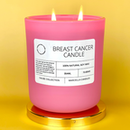 Breast Cancer Awareness Candle