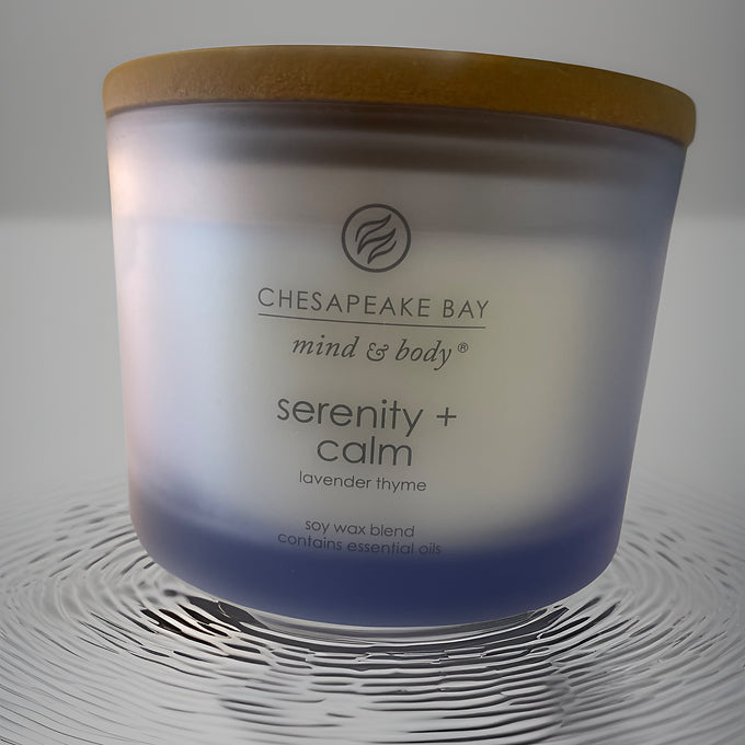 Chesapeake Bay Mind and Body Serenity +Calm Candle