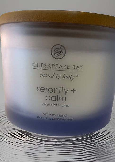 Chesapeake Bay Mind and Body Serenity +Calm Candle