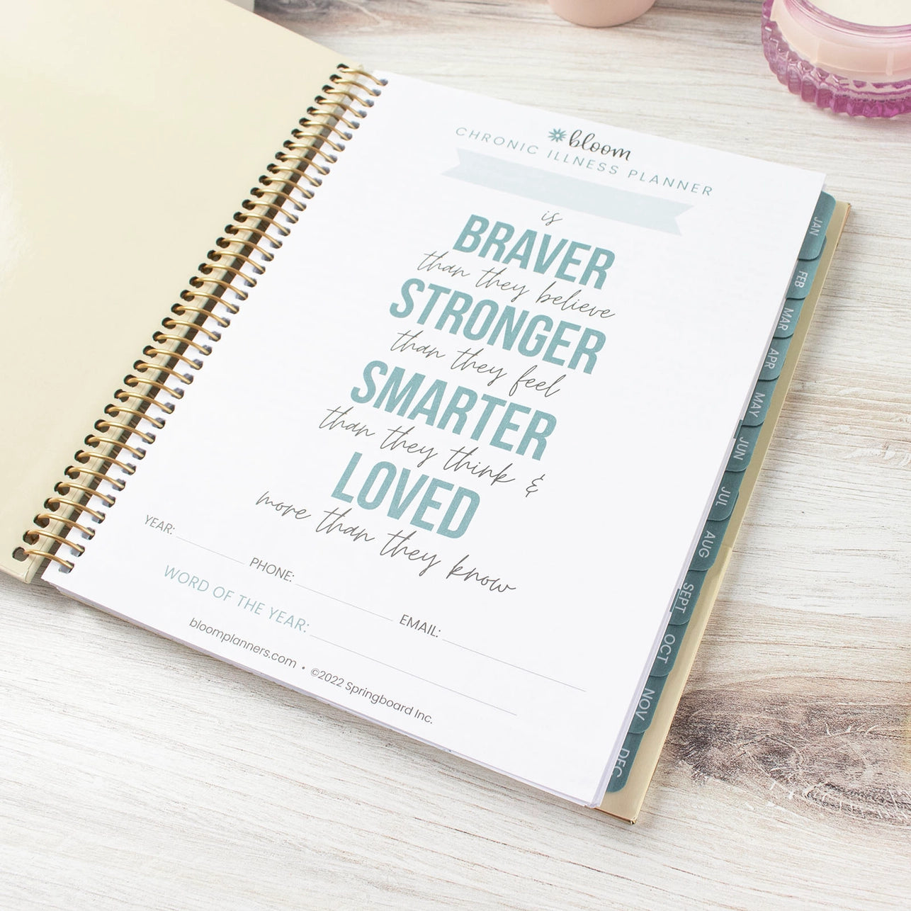 Bloom Chronic Illness Planner