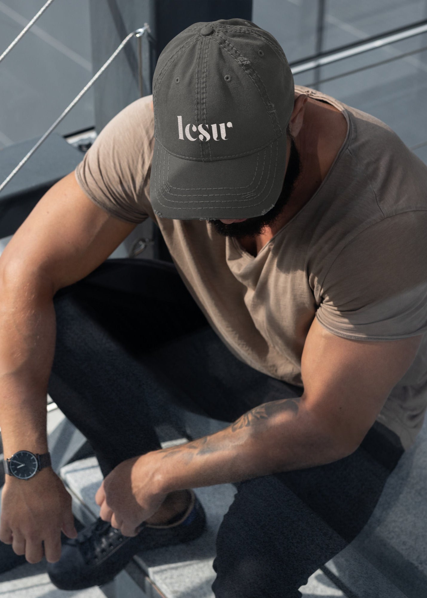 LCSW Distressed Dad Hat