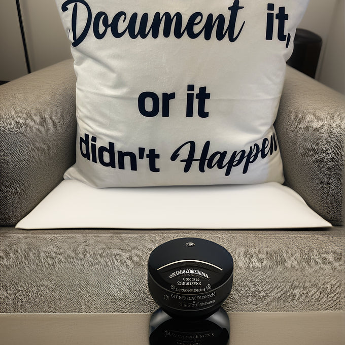 Document It or It Didn’t Happen Throw Pillow