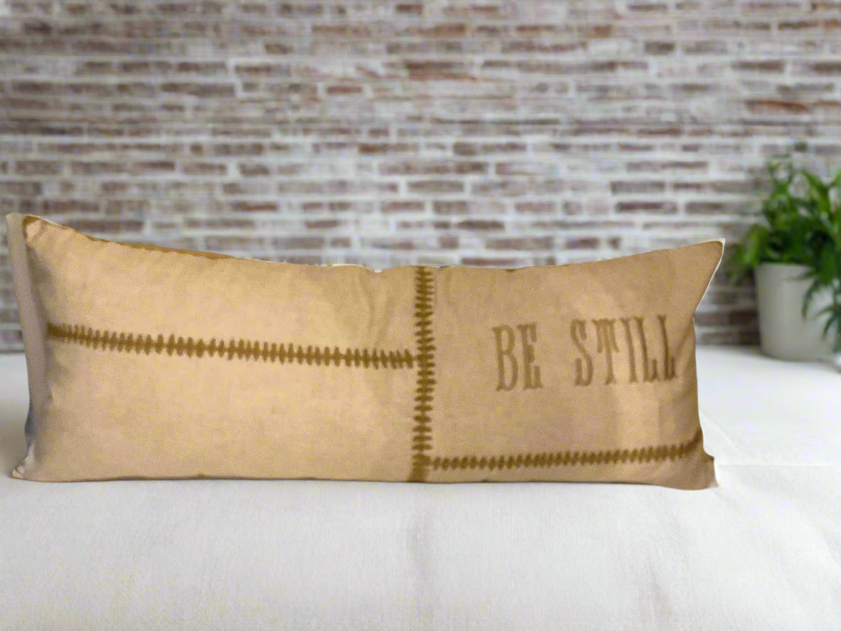 Be Still Throw Pillow