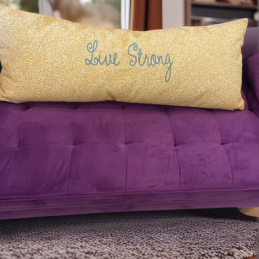 Livestrong Throw Pillow