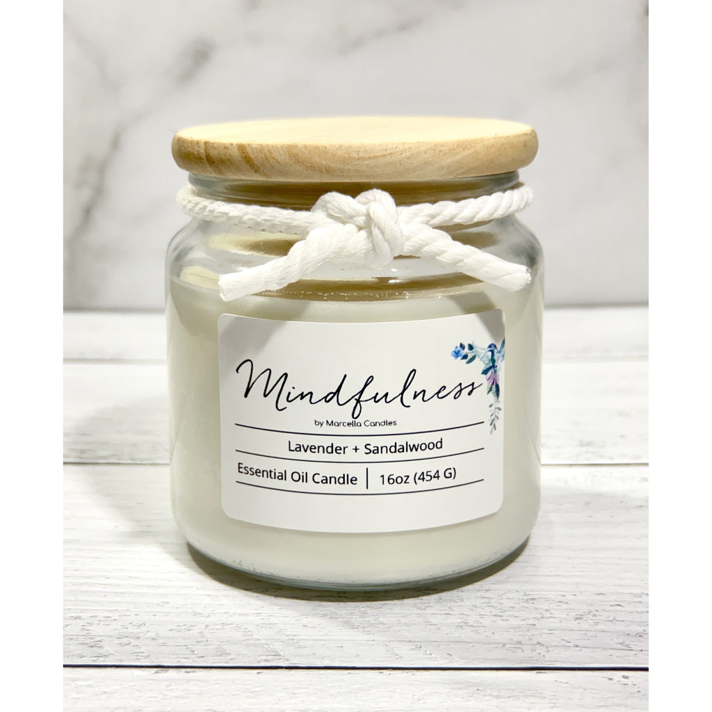 Mindfulness Lavender + Sandalwood Aromatherapy Candle